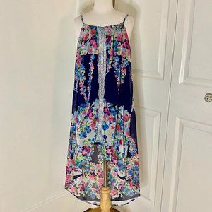 Floral High Low Dress